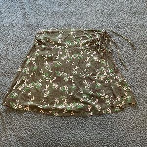 Patagonia Lithia Skirt, Green Floral Pattern, Women’s XL